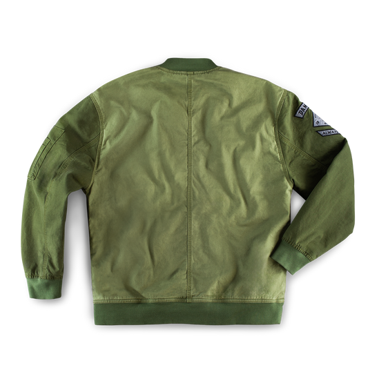 Damsons Cali Bomber Jacket Army Green