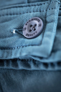 Damsons Chore Jacket Blue Ombrë
