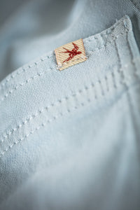 Damsons Chore Jacket Blue Ombrë