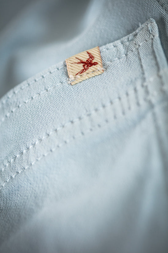 Damsons Chore Jacket Blue Ombrë