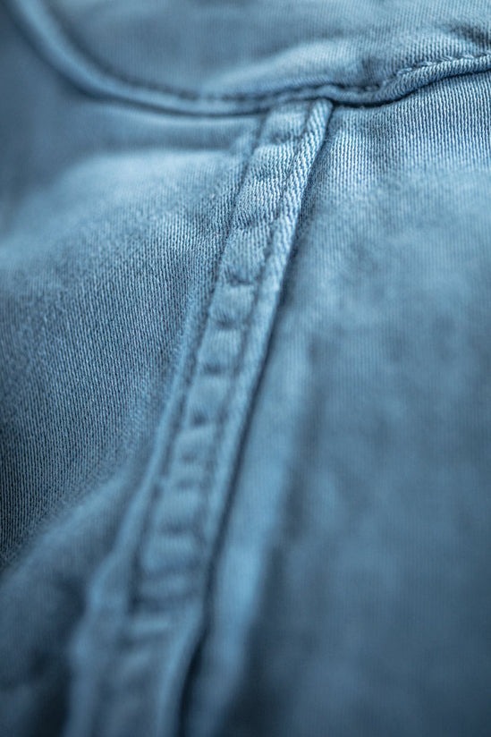 Damsons Chore Jacket Blue Ombrë