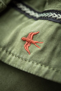 Damsons Combat Jacket Army Green