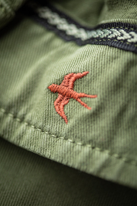 Damsons Combat Jacket Army Green