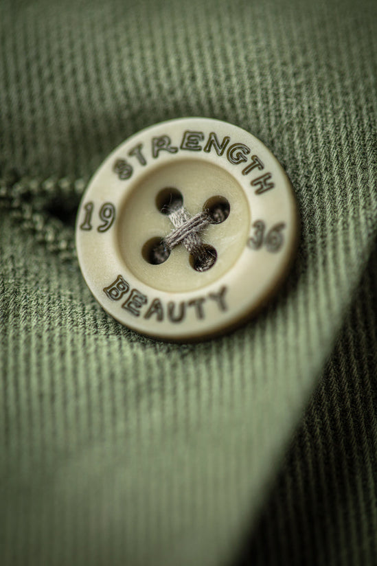Damsons Combat Jacket Army Green
