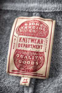 SALVAGE STOCK Denton Merino Wool Blazer Grey Marl