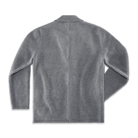 SALVAGE STOCK Denton Merino Wool Blazer Grey Marl