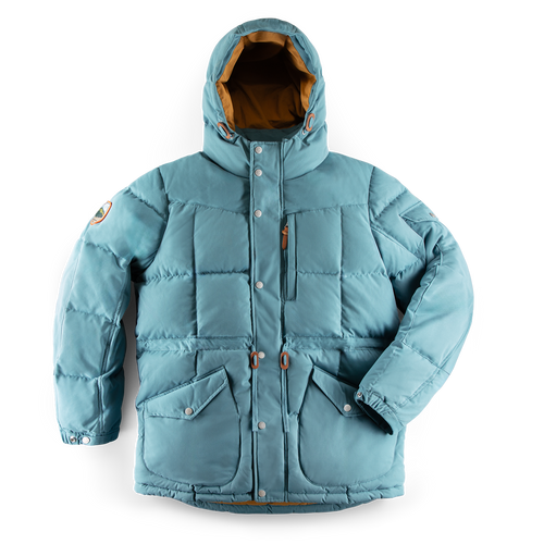 Bonnington Puffer Jacket Blue | Men's Padded Coat | &SONS