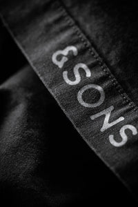 &SONS RYDER Hardwear Canvas Jacket Black