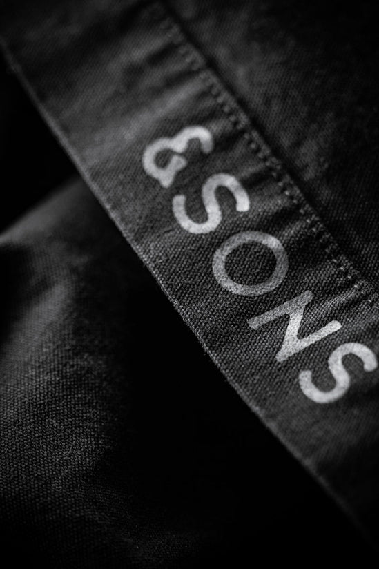 &SONS RYDER Hardwear Canvas Jacket Black