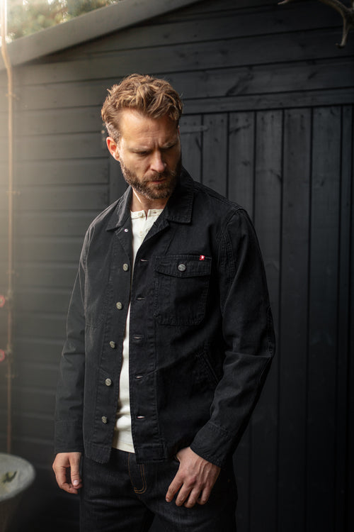 RYDER Canvas Jacket Black | Men
