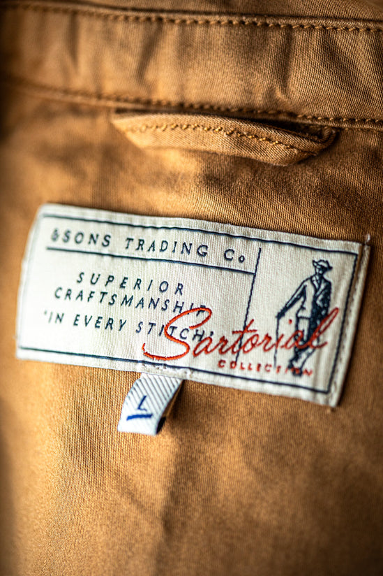 Hemingway Suit Jacket Tan