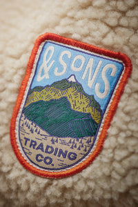 SALVAGE STOCK &SONS Takin Fleece Jacket Natural