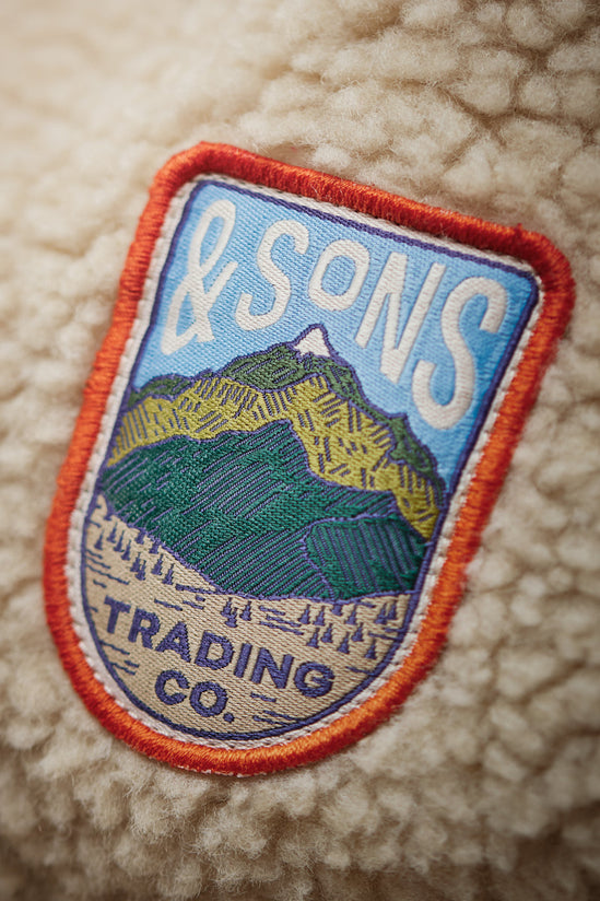 SALVAGE STOCK &SONS Takin Fleece Jacket Natural