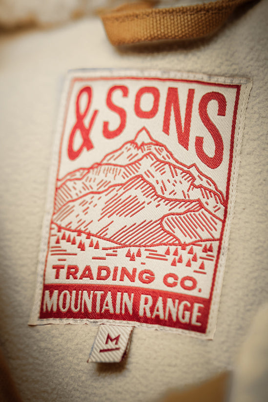 SALVAGE STOCK &SONS Takin Fleece Jacket Natural