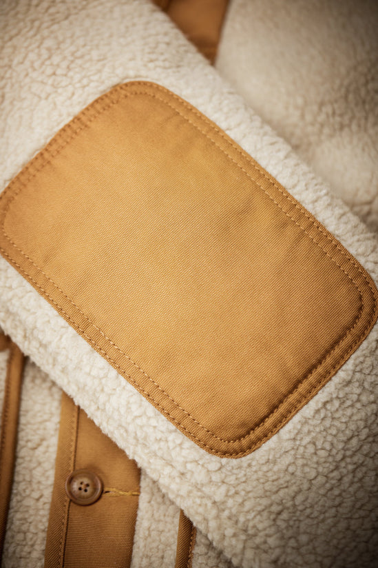 SALVAGE STOCK &SONS Takin Fleece Jacket Natural