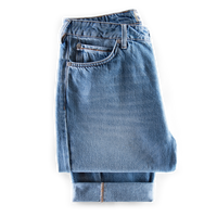 SALVAGE STOCK &SONS Switchback Jean Washed Indigo Blue