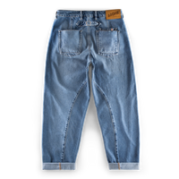 SALVAGE STOCK &SONS Switchback Jean Washed Indigo Blue