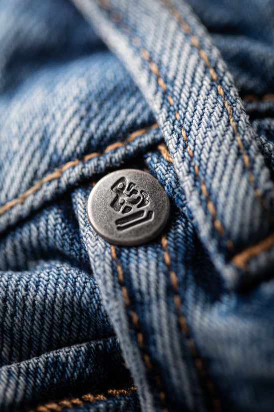 SALVAGE STOCK &SONS Switchback Jean Washed Indigo Blue