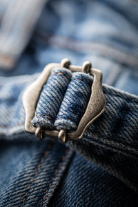 SALVAGE STOCK &SONS Switchback Jean Washed Indigo Blue