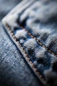SALVAGE STOCK &SONS Switchback Jean Washed Indigo Blue
