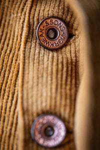 SALVAGE STOCK Brandon Jeans - Corduroy Tan
