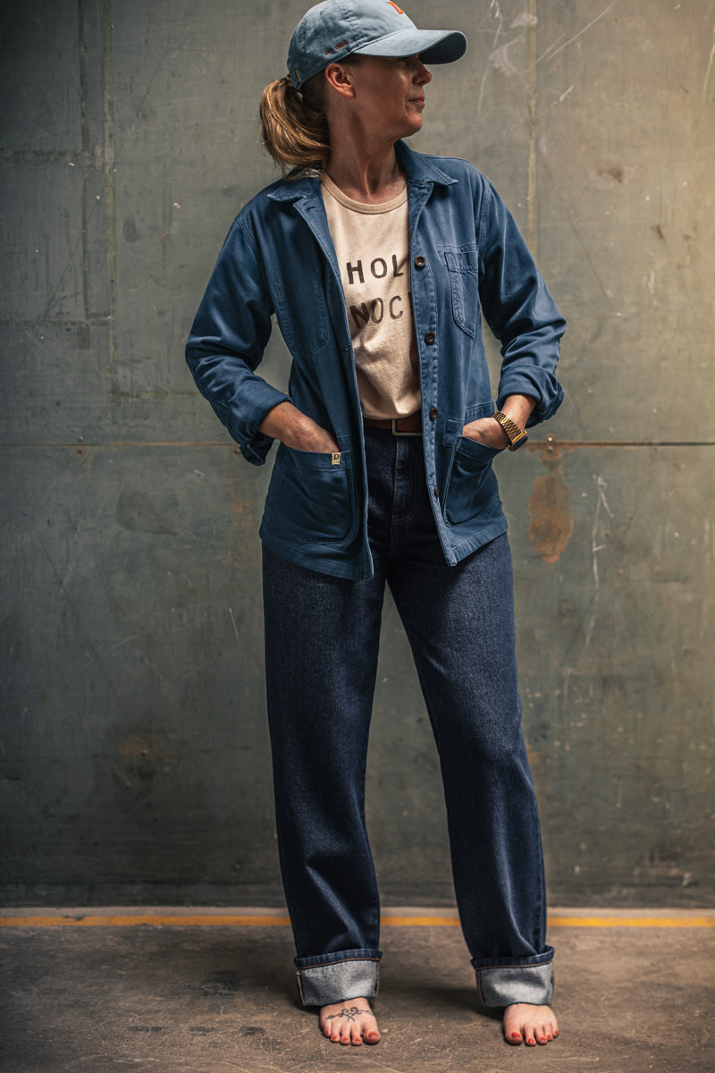 Damsons Brigitte High Waisted Jeans Indigo