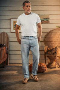 SALVAGE STOCK McQueen Bonner Jean Light Blue Wash