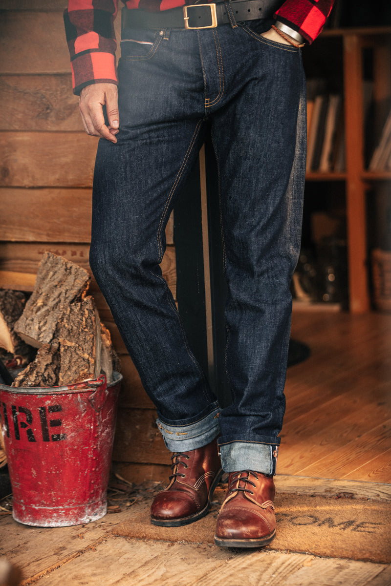 Frontier Selvedge Anti bac Raw Denim Jeans
