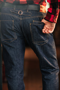 The New Frontier 14oz Selvedge Anti-bac Raw Denim Jeans