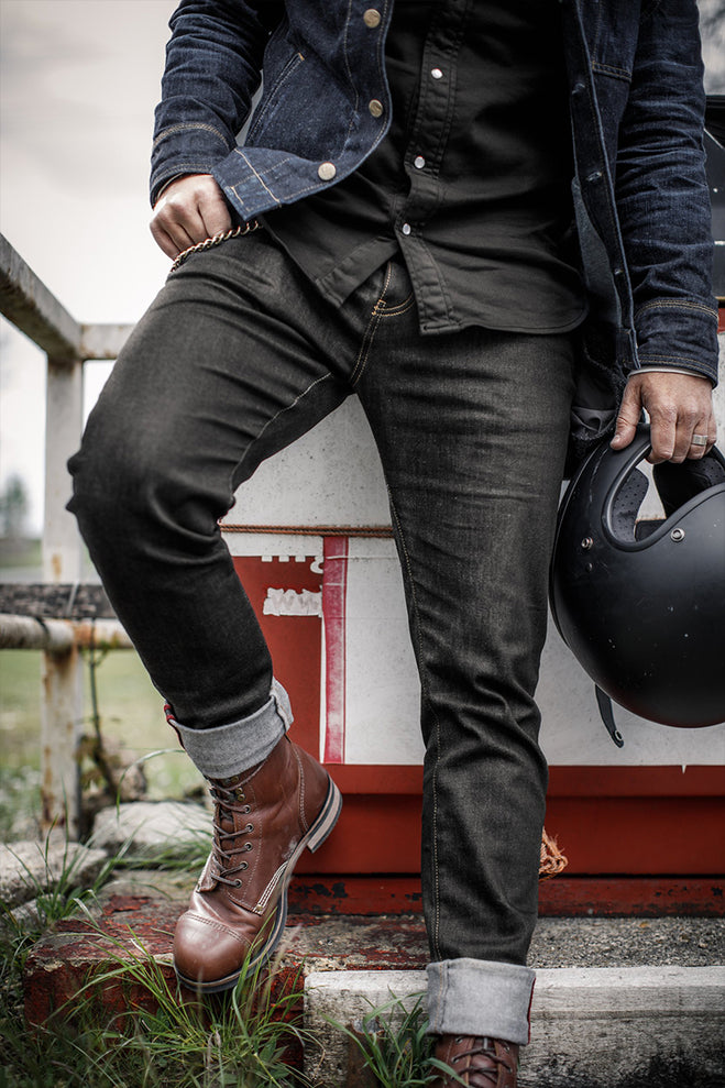 Brandon Denim Jean Charcoal