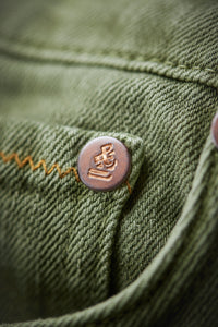 Brandon Overdyed Jean Army Green