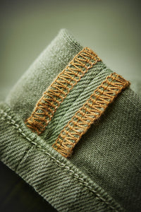 Brandon Overdyed Jean Army Green
