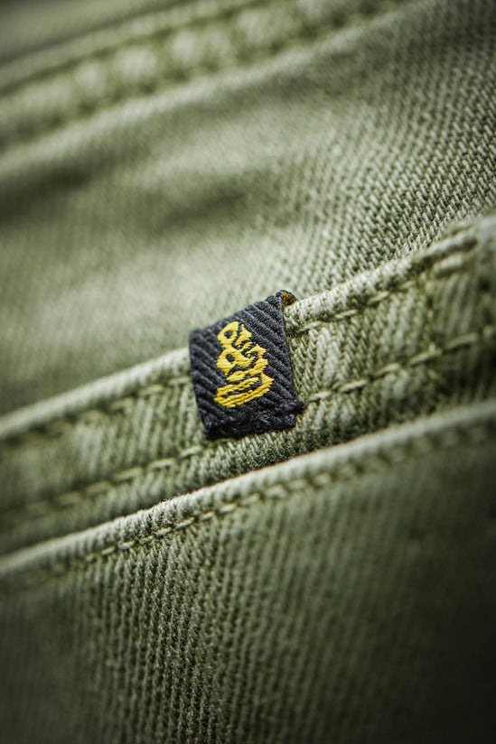 Brandon Overdyed Jean Army Green