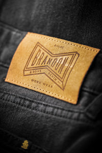 Brandon Overdyed Jean Black Fade