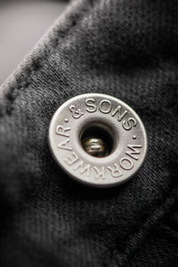 SALVAGE STOCK Brandon Overdyed Jean Black Fade