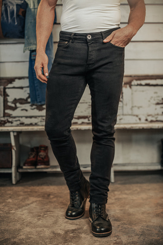 Brandon Overdyed Jean Black Fade