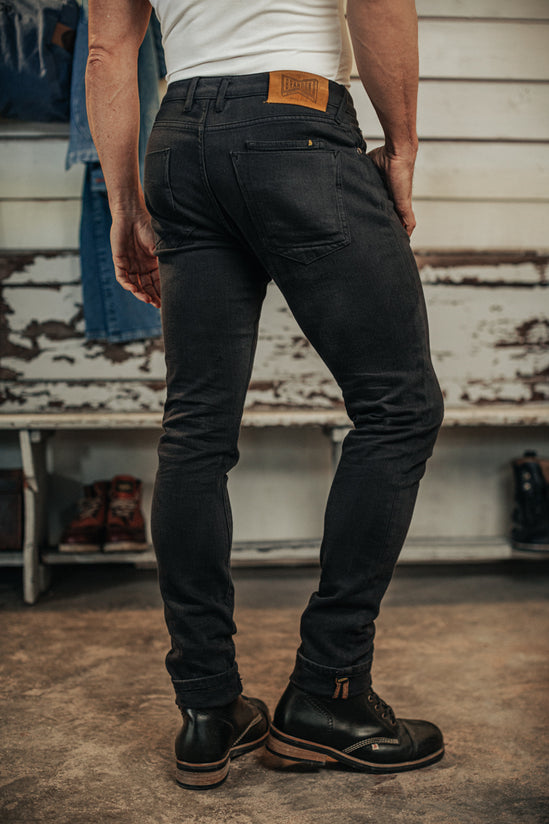Brandon Overdyed Jean Black Fade