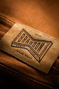 SALVAGE STOCK Brandon Overdyed Jean Tan
