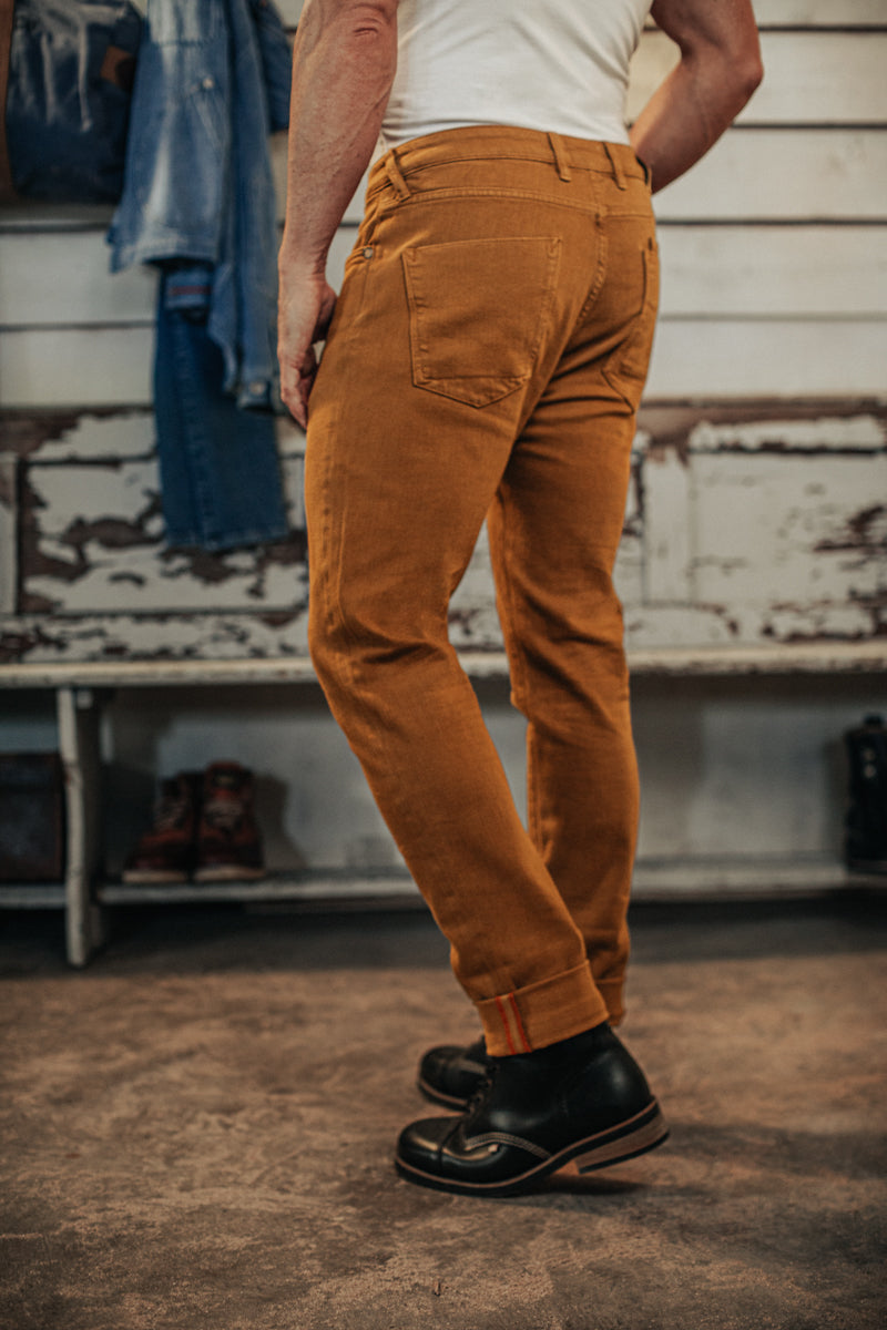 Brandon Overdyed Jean Tan