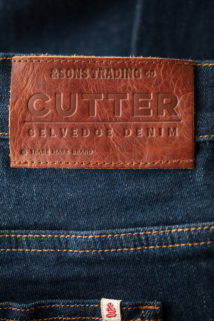 Cutter 13.5oz Indigo Selvedge Denim Jeans – &SONS