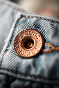 SALVAGE STOCK McQueen Bonner Jean Light Blue Wash