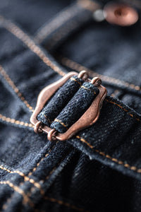 The New Frontier 14oz Selvedge Anti-bac Raw Denim Jeans