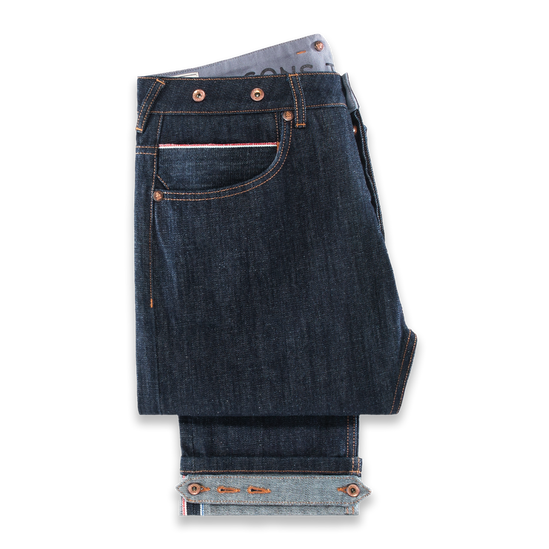 The New Frontier 14oz Selvedge Anti-bac Raw Denim Jeans