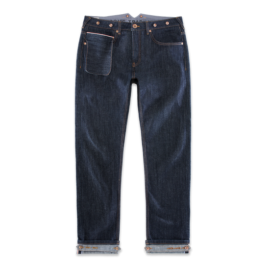 The New Frontier 14oz Selvedge Anti-bac Raw Denim Jeans
