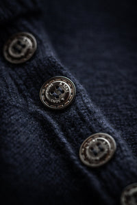 &SONS Ahab Submariner Rollneck Jumper Navy