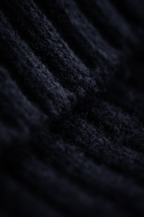&SONS Ahab Submariner Rollneck Jumper Navy