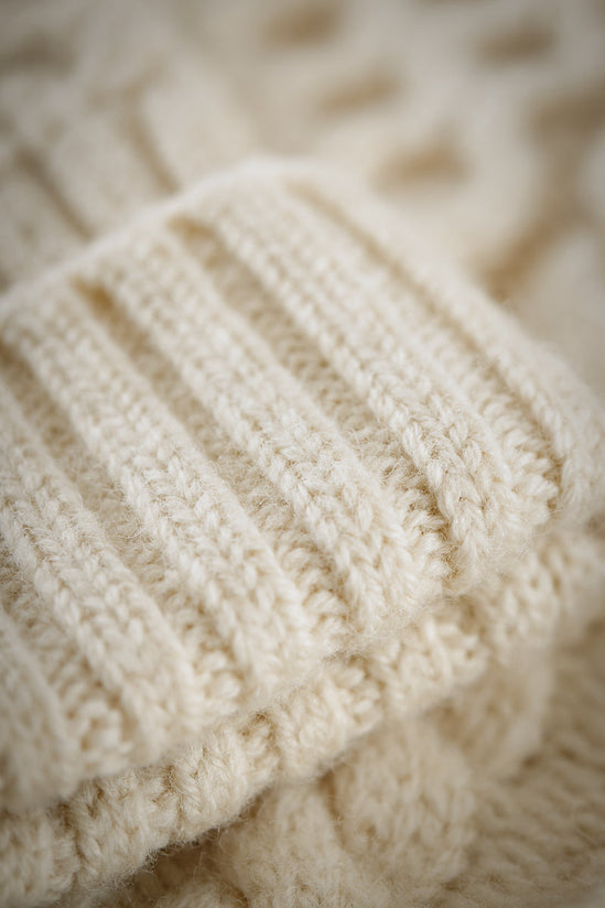 &SONS Clyde Knit Jumper Ecru