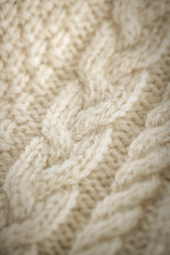 &SONS Clyde Knit Jumper Ecru