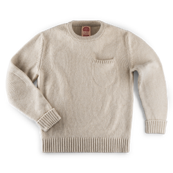 &SONS Stanley Crew Neck Oatmeal
