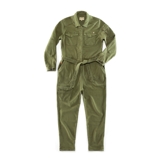 Damsons Sky Jumpsuit Green